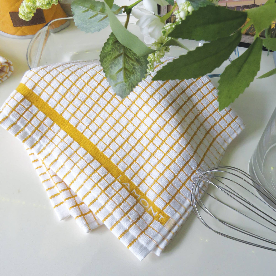 Poli-Dri Cotton Tea Towel - Honey
