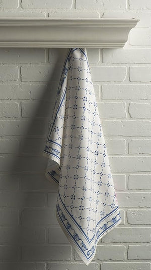 English Garden Lattice Kitchen Towel