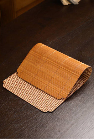 Gohobi Bamboo Thread Tea Mat