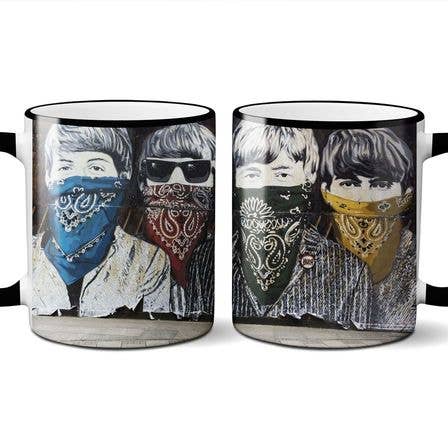 London Street Art - the Beatles Mug (11 oz)