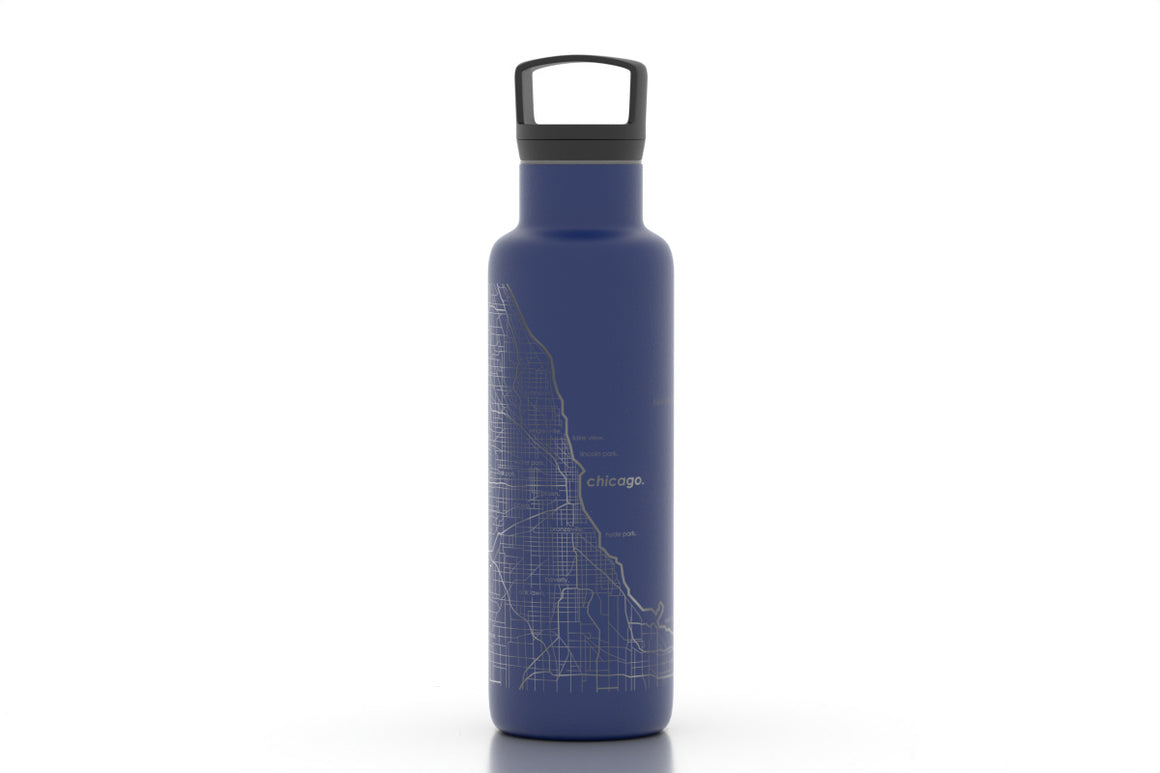 Chicago Collection Hydration/Water Bottle (22oz)