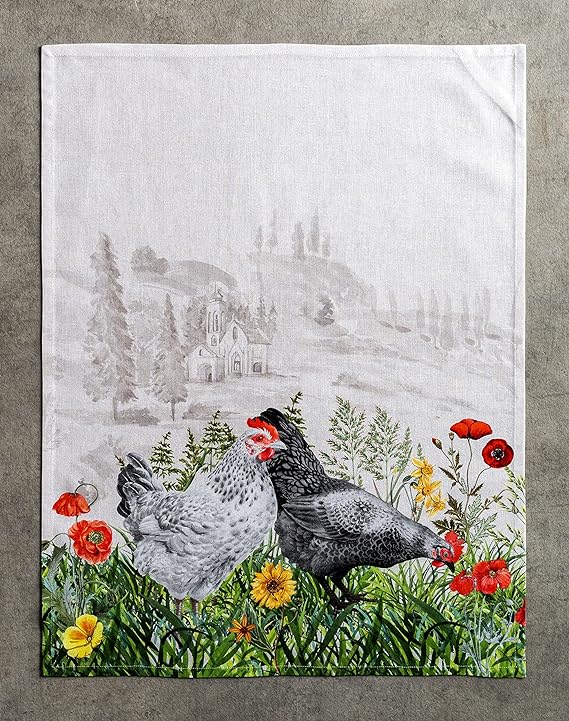 Poule de Campagne I Kitchen Towel