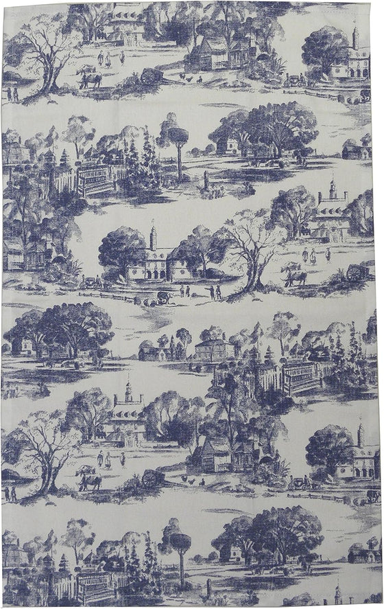 French Country Toile Kitchen Towel