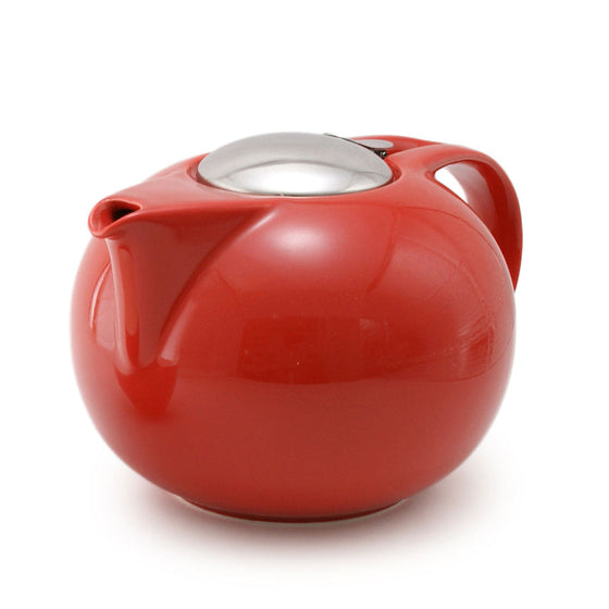 Zero Japan 7 cup Ceramic Teapot 45oz Tomato