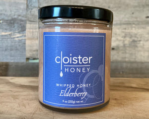 Cloister Whipped Honey with Elderberry 3oz