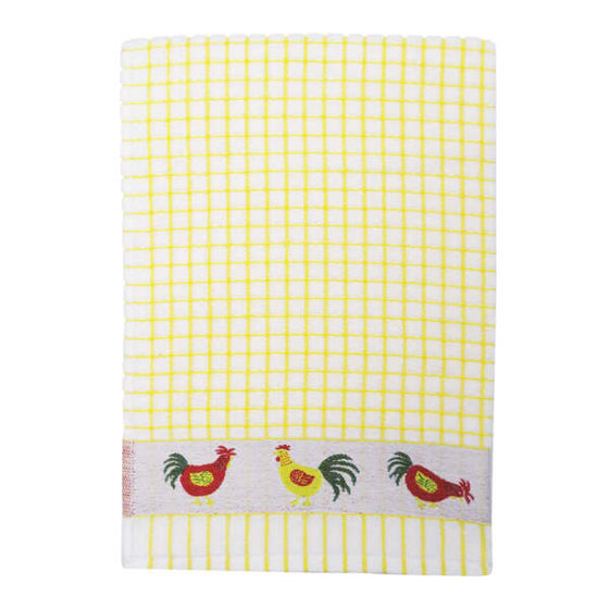 Poli-Dri Jacquard Chickens Kitchen Towel
