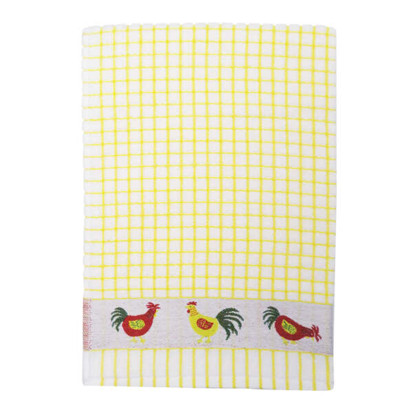 Poli-Dri Jacquard Chickens Kitchen Towel