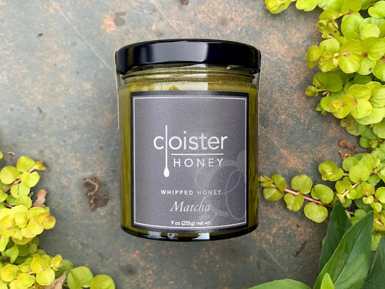 Cloister Whipped Honey w/Matcha - 3oz