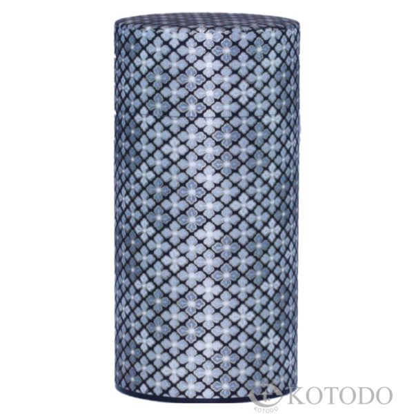 Blue Flower Pattern 100g Tin Canister