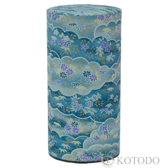 Blue Clouds and Purple Flowers 200g Tin Canister