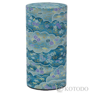 Blue Clouds and Purple Flowers 200g Tin Canister