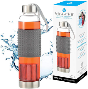 Marino Glass Fruit and Tea Infuser