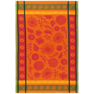 Sunflower Splendor Jacquard Kitchen Towel