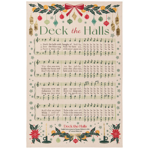 Deck the Hall Kitchen Towel