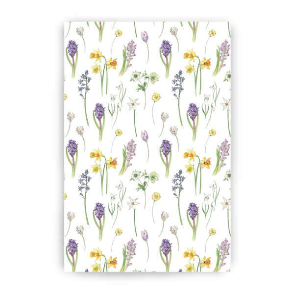 Spring Floral, Cotton Kitchen Towel