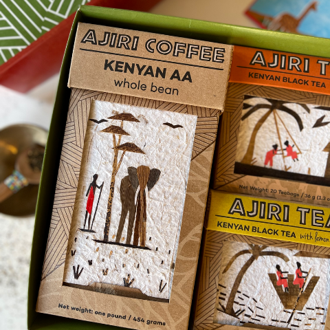 Ajiri Kenyan Tea & Coffee Gift Set