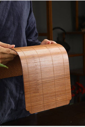 Gohobi Bamboo Thread Tea Mat