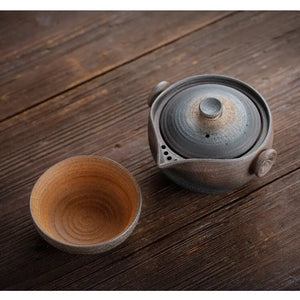 Gohobi Ceramic Handmade Gaiwan Tea Set