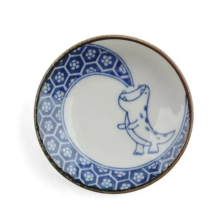 Imari-Style Dino Mini Plate Aoenryu