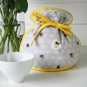 Bee Happy Muff Tea Cozy