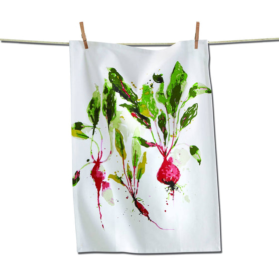 Garden Radish Kitchen Towel