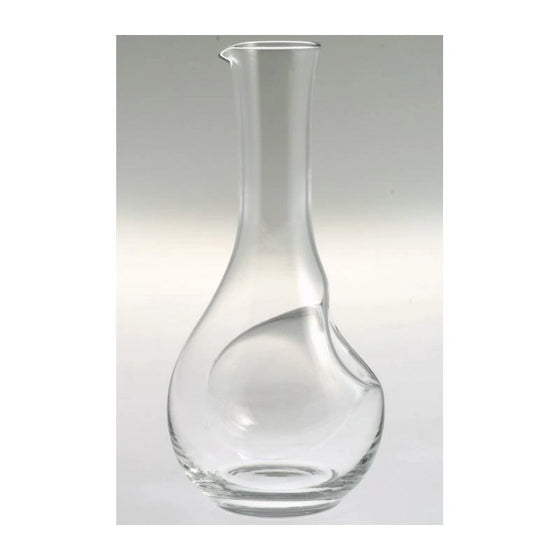 Glass Sake Bottle with Ice Pocket