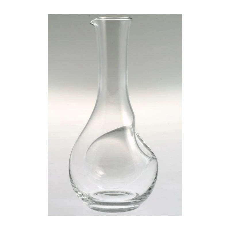 Glass Sake Bottle with Ice Pocket