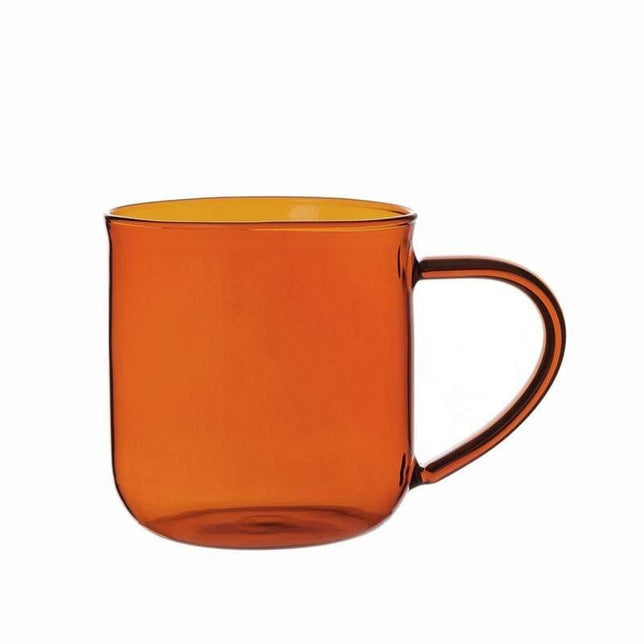 Classic Eva Amber Glass Tea / Coffee Mug