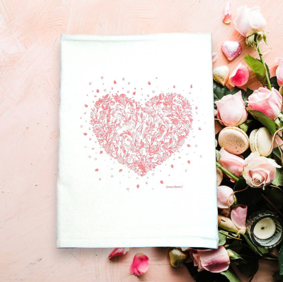 Heart Kitchen Towel