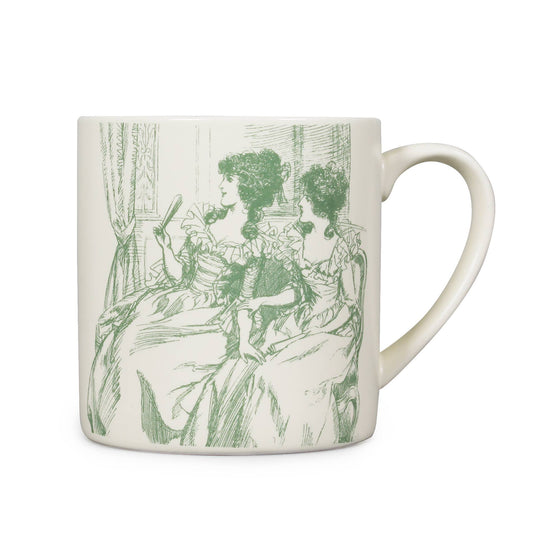 Ceramic Mug Jane Austen Sense and Sensibility Literary Quote