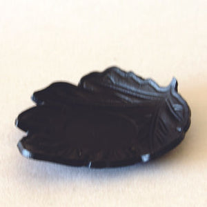 Black Leaf Iron Saucer