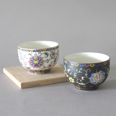 Floral  Tea Cups