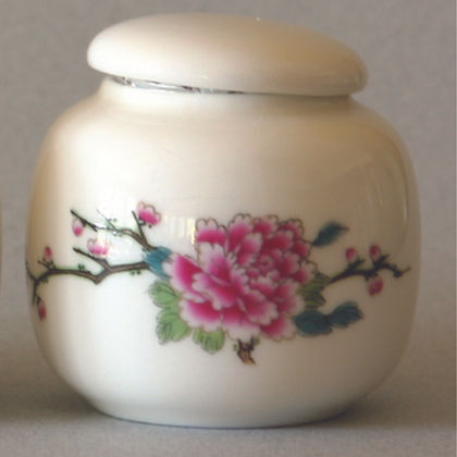 Flower Tea Canister Peony