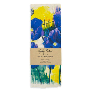 Awake Poppy Tea Towel