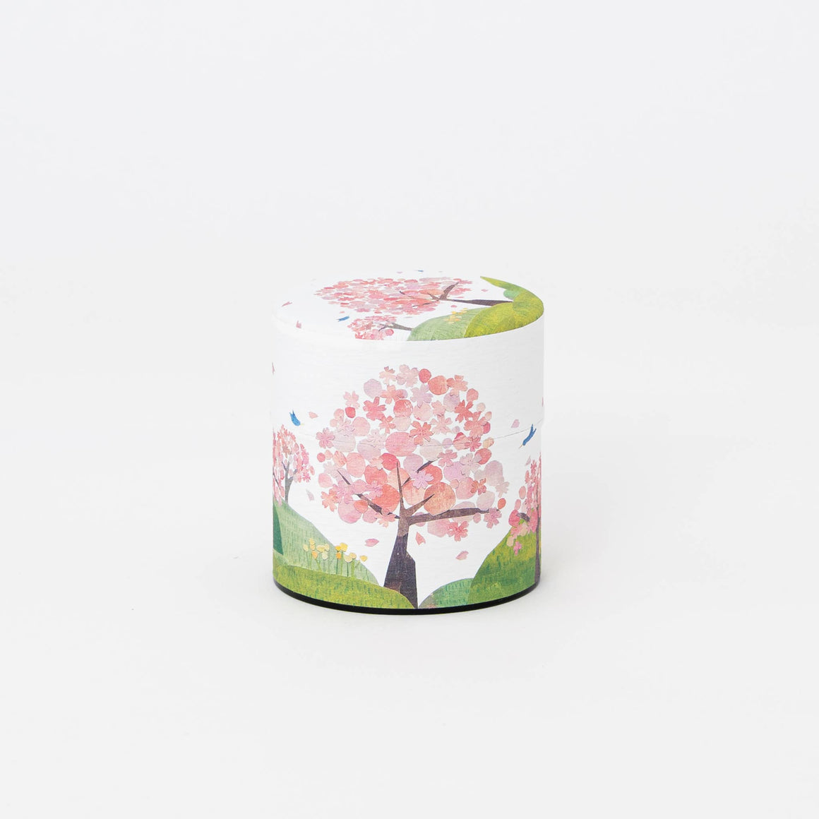 Japanese Sakura Washi Paper Tea Tin – 100g