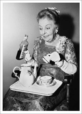 Tea Time Birthday Card