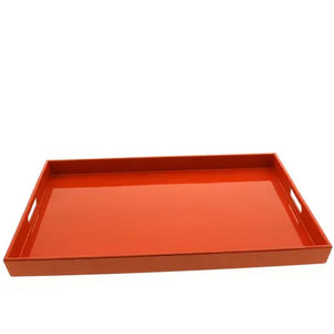 Persimmon Rectangle Tray