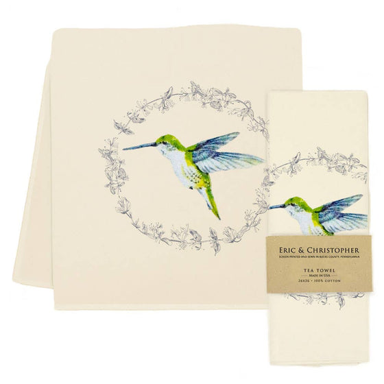 Hummingbird Tea Towel