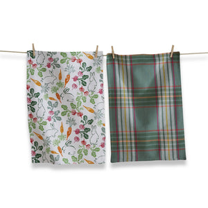 Veggie Bunny Kitchen Towel Set