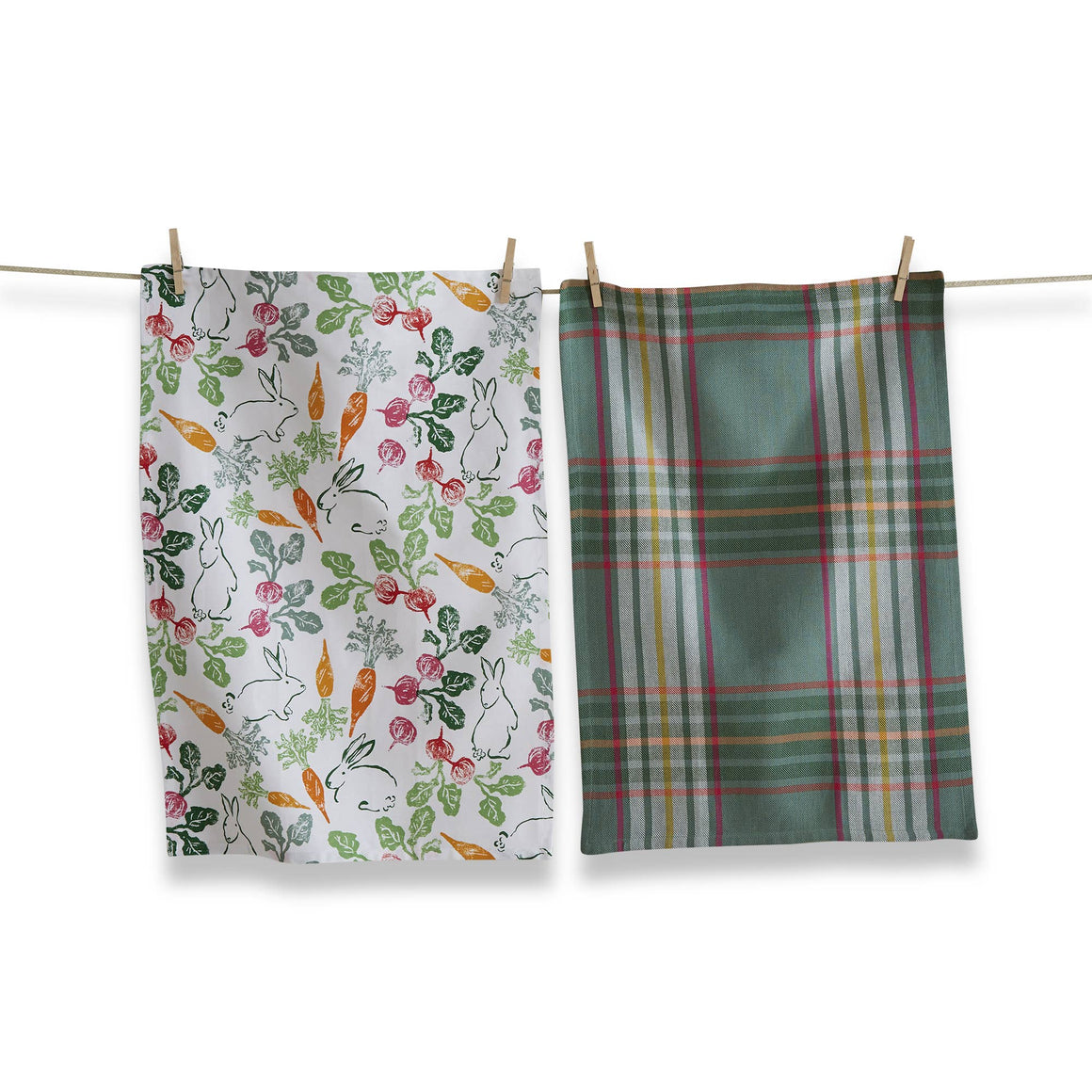 Veggie Bunny Kitchen Towel Set