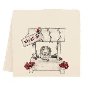 Kisses Tea Towel