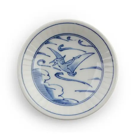 Imari-Style Dino Mini Plate Hyakuryu