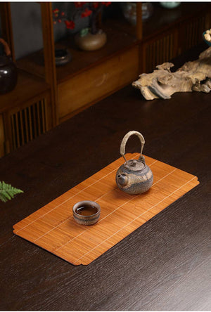 Gohobi Bamboo Thread Tea Mat