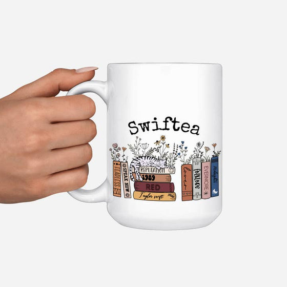 SwifTea Taylor Swift Ceramic Mug - 15oz