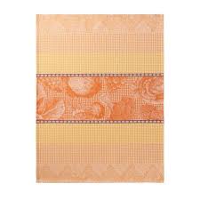 Le Jacquard Jardin Des Choux Hand Towel Orange