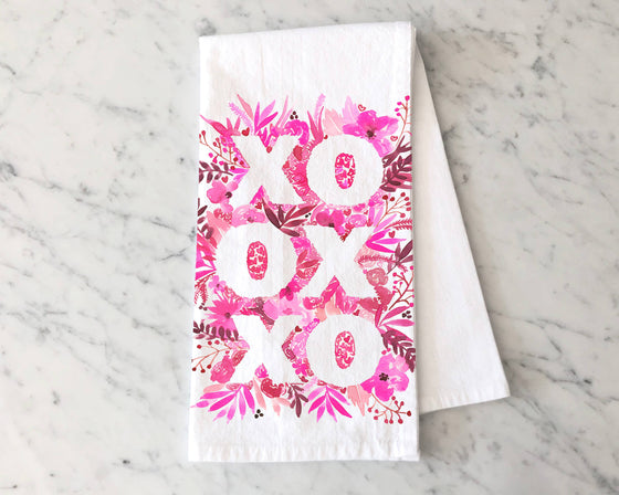 XOXO Valentine Kitchen Towel