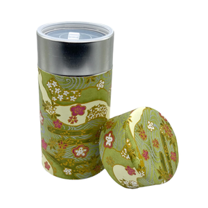 Tea Canister Shikisai Green (7oz)