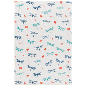 Dragonfly Baker Floursack Kitchen Towel