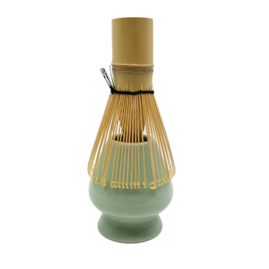 Porcelain Green Matcha Whisk Stand