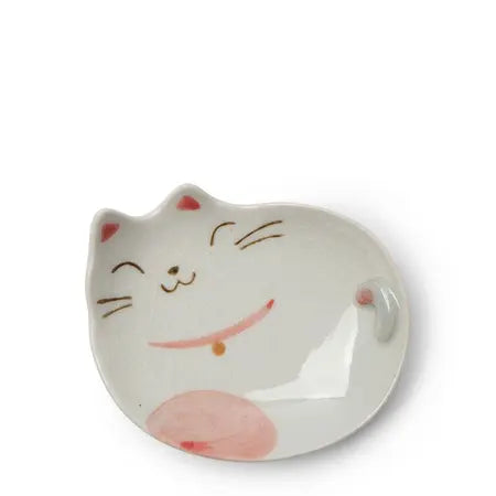 Teabag Red Cat Bucci Dish - Todd & Holland Tea Merchants